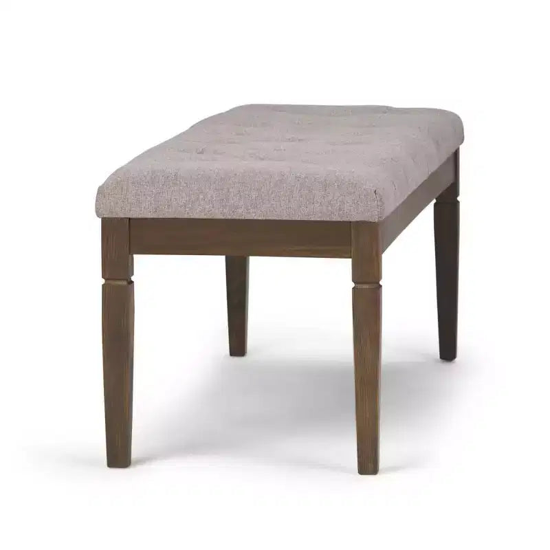 Banc de rangement Hopewell 48 po à boutons - WyndenHall