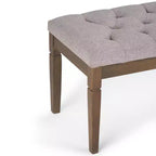 Banc de rangement Hopewell 48 po à boutons - WyndenHall