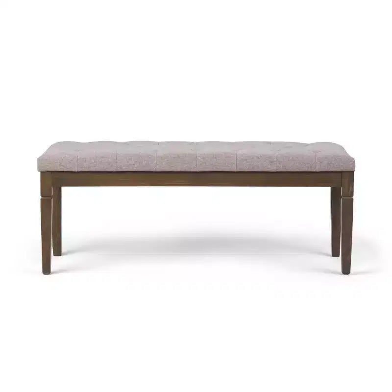 Banc de rangement Hopewell 48 po à boutons - WyndenHall