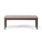 Banc de rangement Hopewell 48 po à boutons - WyndenHall