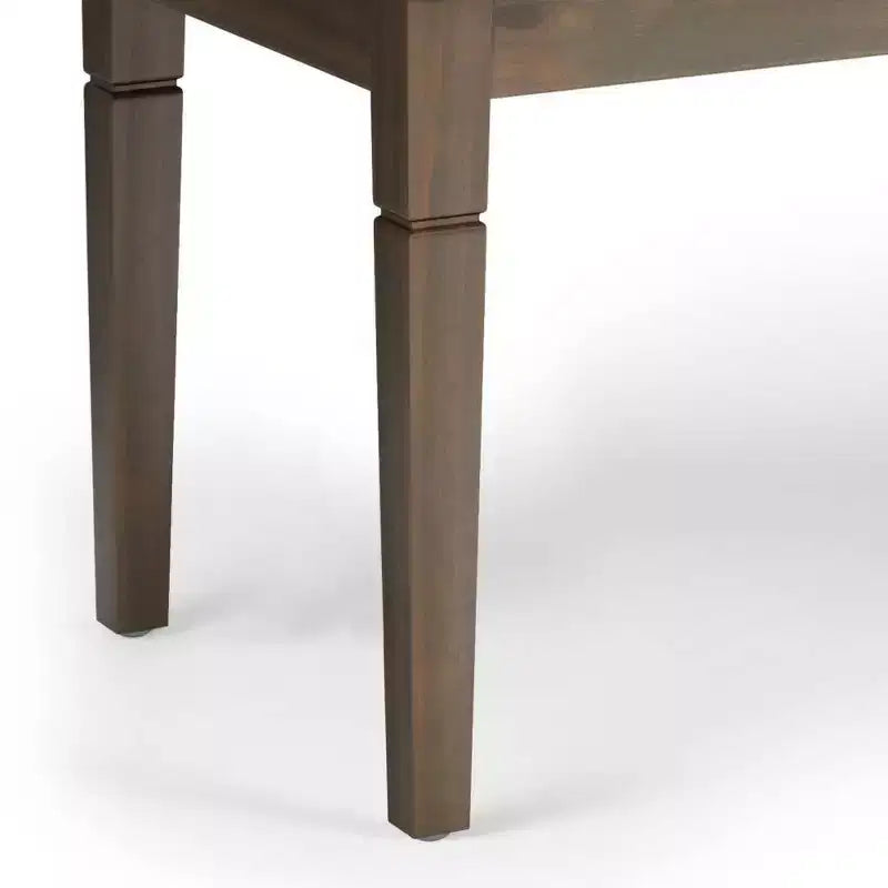 Banc de rangement Hopewell 48 po à boutons - WyndenHall