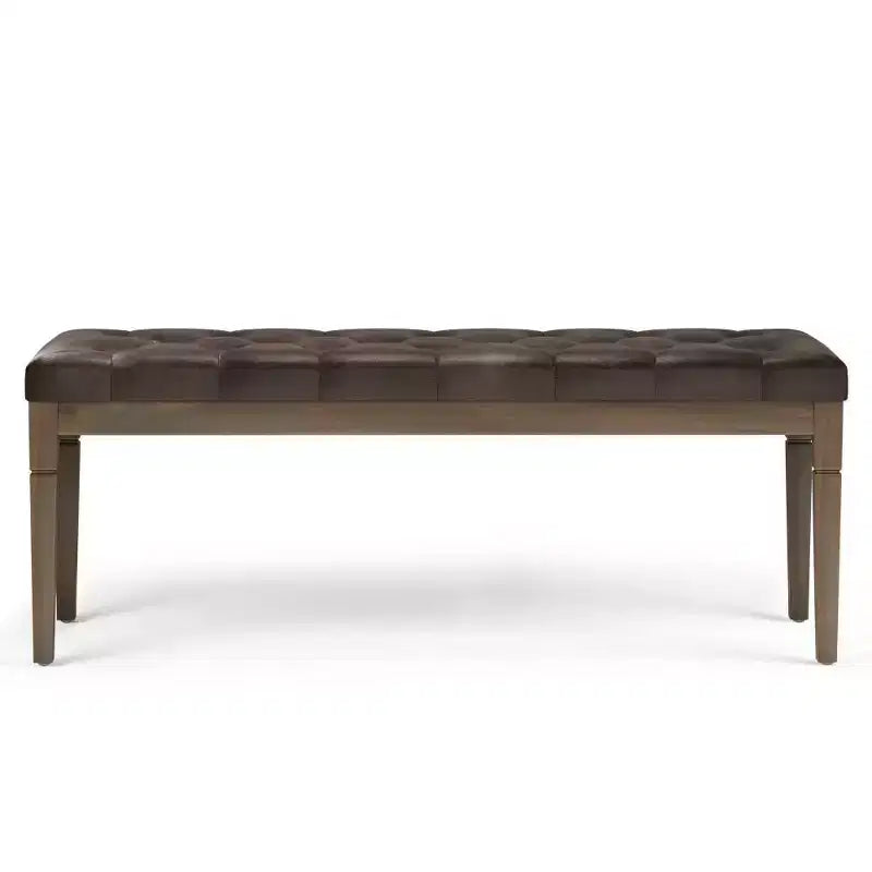 Banc de rangement Hopewell 48 po à boutons - WyndenHall