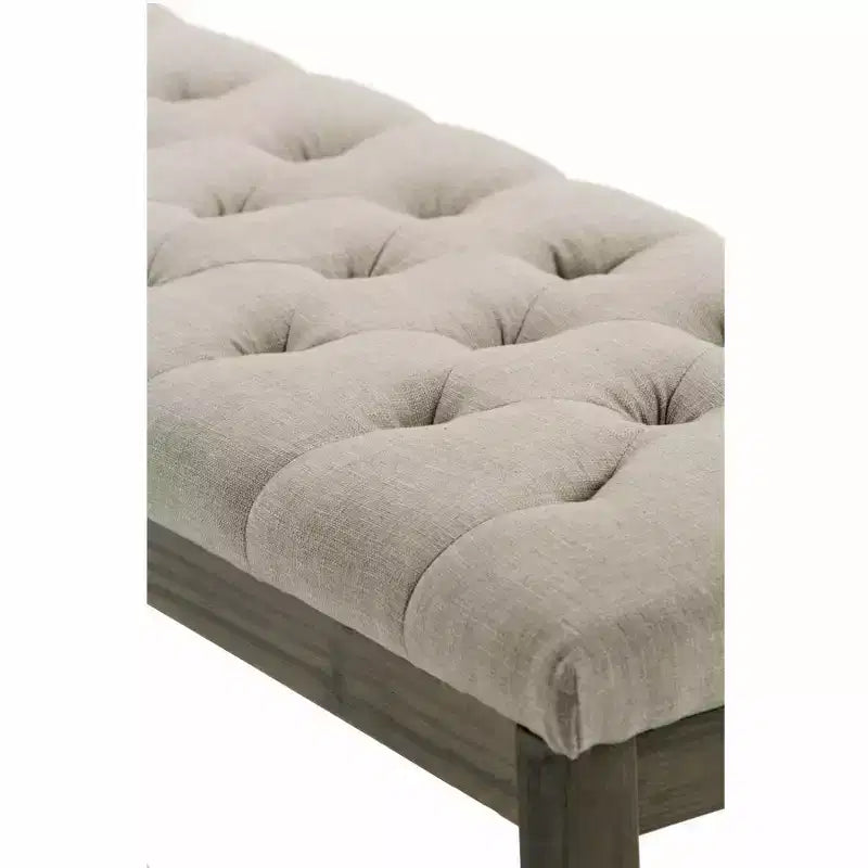 Banc de rangement Hopewell 48 po à boutons - WyndenHall