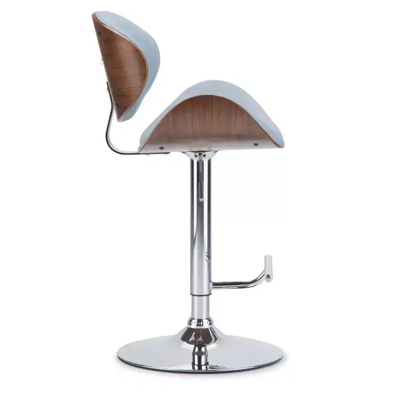 Tabouret de bar Avondale Bentwood à hauteur réglable et vérin à gaz - WyndenHall