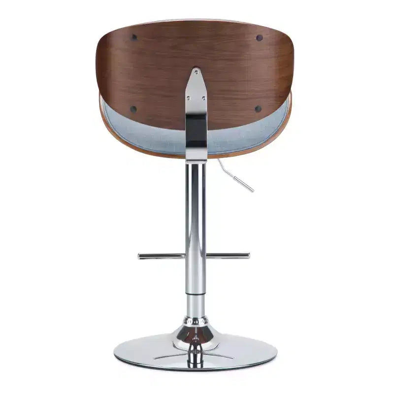 Tabouret de bar Avondale Bentwood à hauteur réglable et vérin à gaz - WyndenHall