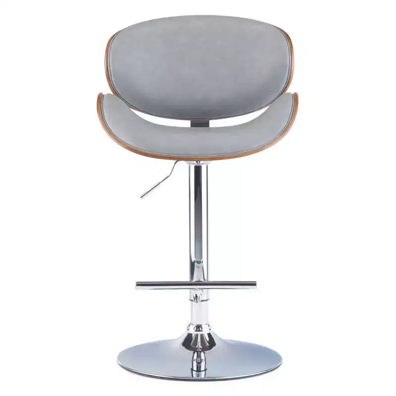 Tabouret de bar Avondale Bentwood à hauteur réglable et vérin à gaz - WyndenHall