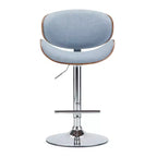 Tabouret de bar Avondale Bentwood à hauteur réglable et vérin à gaz - WyndenHall