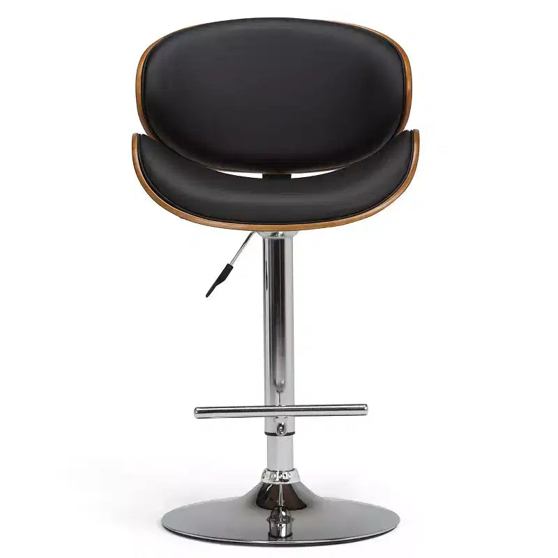 Tabouret de bar Avondale Bentwood à hauteur réglable et vérin à gaz - WyndenHall