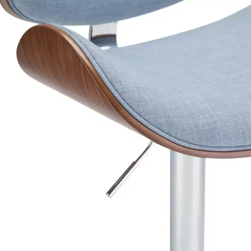 Tabouret de bar Avondale Bentwood à hauteur réglable et vérin à gaz - WyndenHall