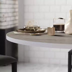 Dessus de table rond Flash Furniture de 30 po avec dessus stratifié réversible