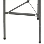 Table pliante bi-pliante en plastique blanc granit de 5 pieds Flash Furniture