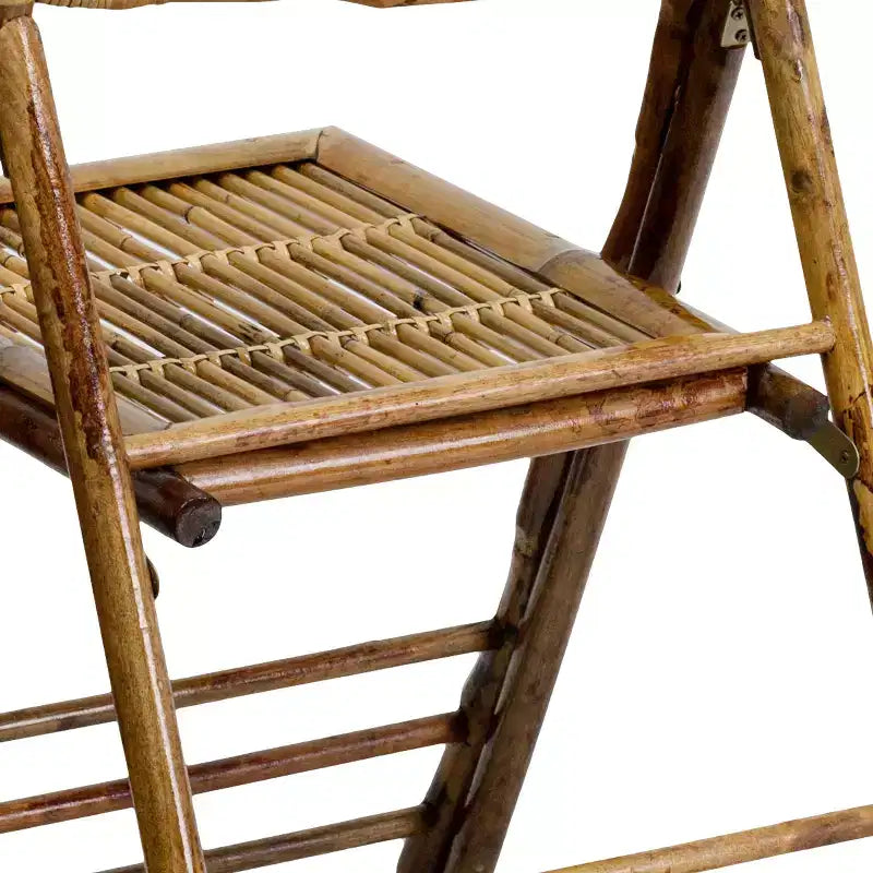 Chaises pliantes en bambou Flash Furniture