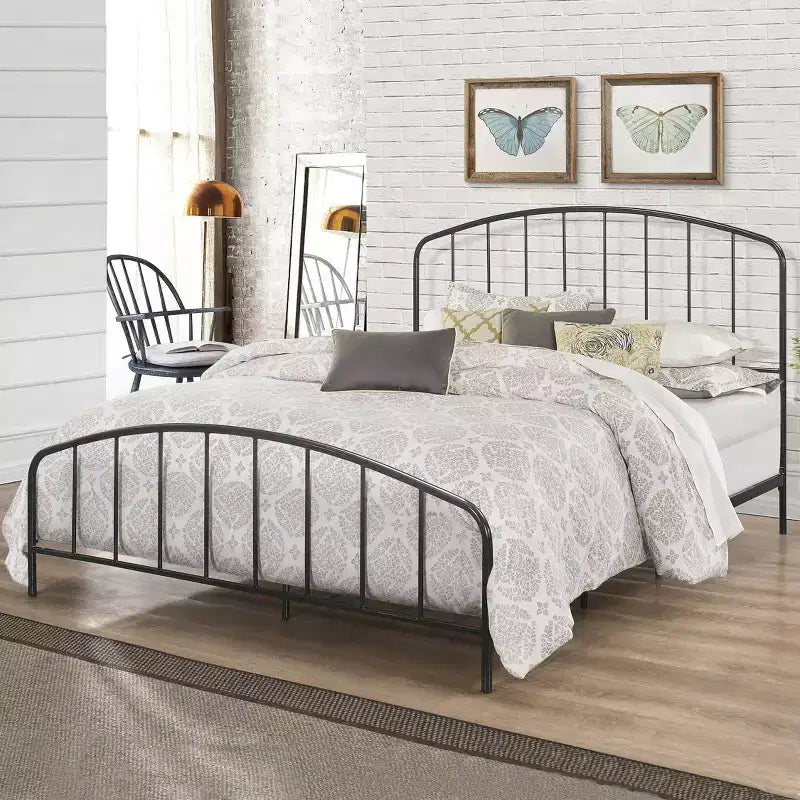 Lit en métal Tolland noir - Hillsdale Furniture