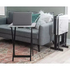 Lot de tables d'appoint Linon en faux marbre