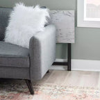Lot de tables d'appoint Linon en faux marbre