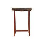 Lot de tables d'appoint Linon en faux marbre
