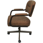 Chaise de Cuisine et de Salle à Manger Pivotante à Roulettes - M-110 - N/A