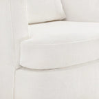 Fauteuils pivotants modernes Chenille pour salon
