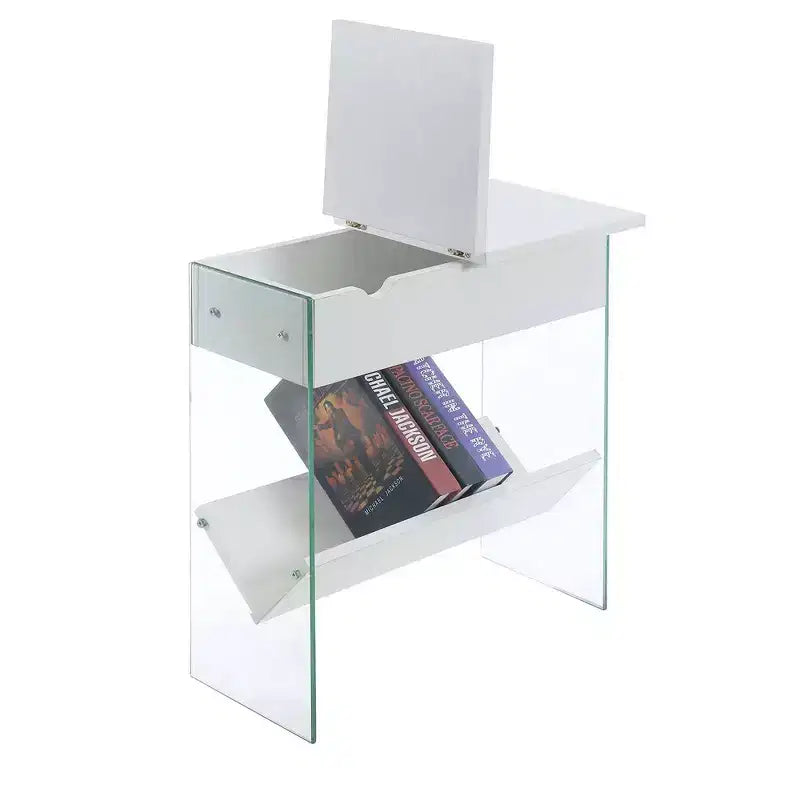 Table d'appoint relevable Soho avec station de charge - Breighton Home