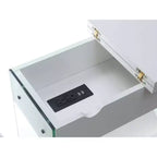 Table d'appoint relevable Soho avec station de charge - Breighton Home