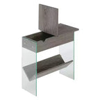 Table d'appoint relevable Soho avec station de charge - Breighton Home