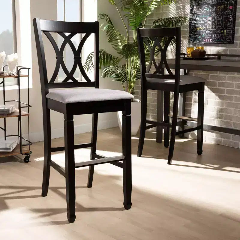 Lot de 2 tabourets de bar Calista - Baxton Studio