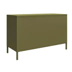 Armoire d'appoint en métal à 2 portes Shadwick de RealRooms