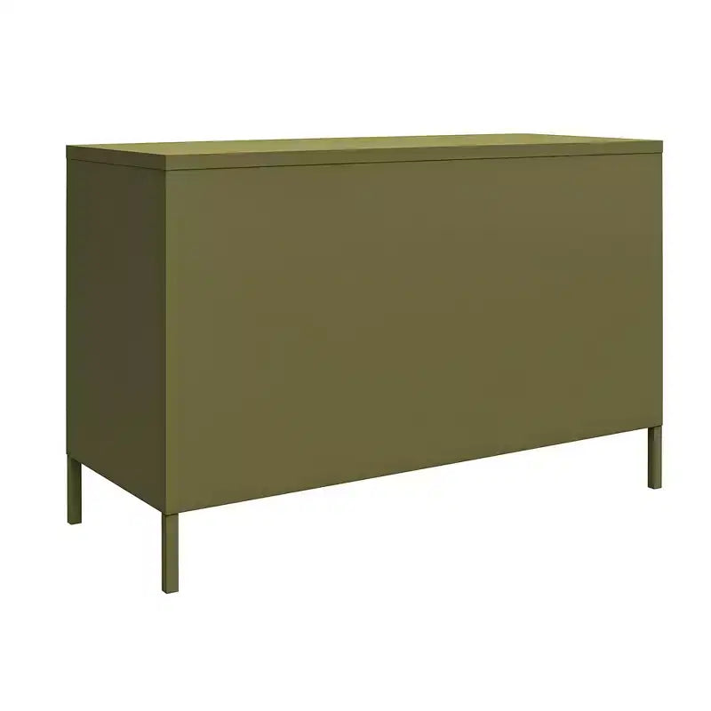 Armoire d'appoint en métal à 2 portes Shadwick de RealRooms