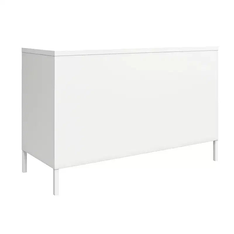 Armoire d'appoint en métal à 2 portes Shadwick de RealRooms