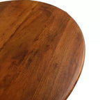 Table à manger ronde Carolina Living 36 Somerset Wood Top