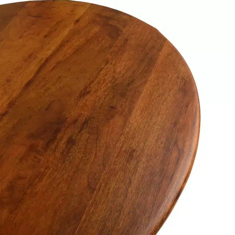 Table à manger ronde Carolina Living 36 Somerset Wood Top