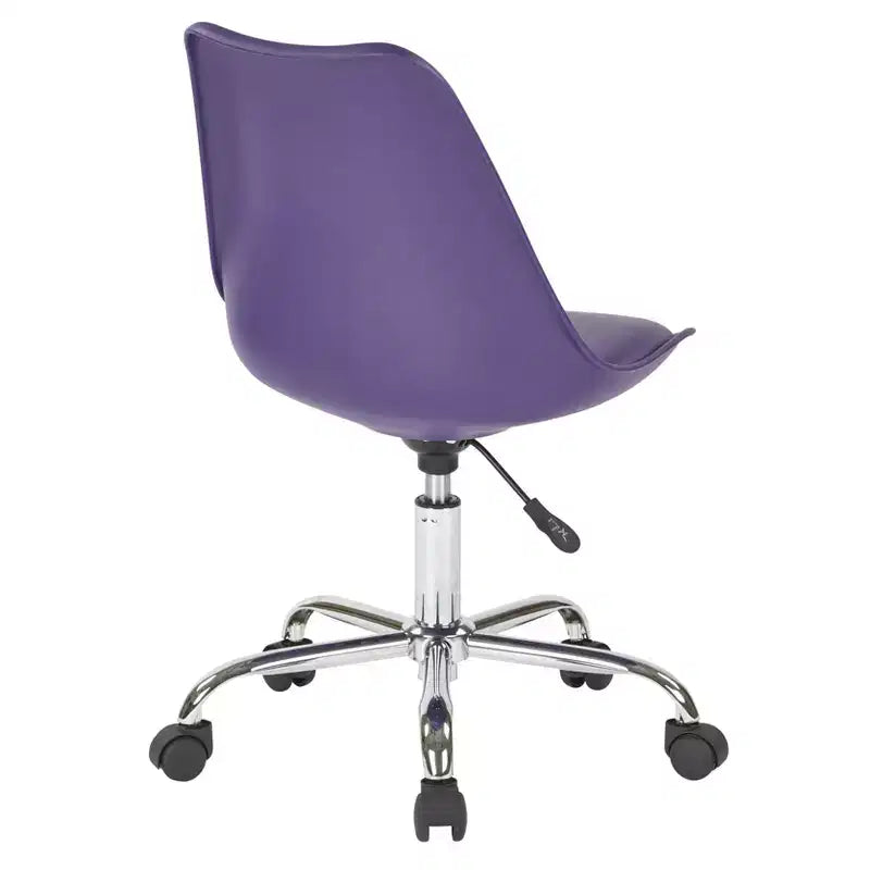 Chaise de bureau Emerson avec piétement chromé pneumatique – OSP Home Furnishings