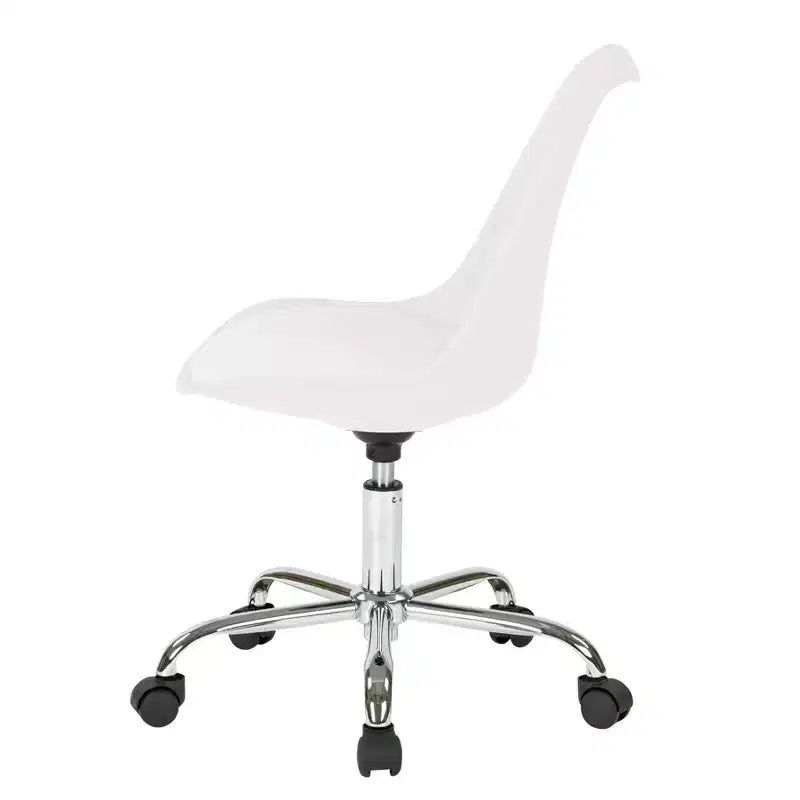 Chaise de bureau Emerson avec piétement chromé pneumatique – OSP Home Furnishings
