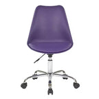 Chaise de bureau Emerson avec piétement chromé pneumatique – OSP Home Furnishings