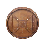 Table sur pied Stacy Round Top Chêne brun - International Concepts