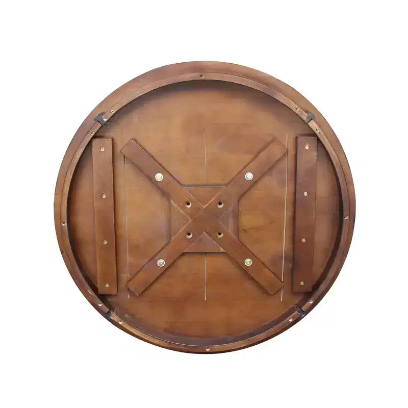 Table sur pied Stacy Round Top Chêne brun - International Concepts