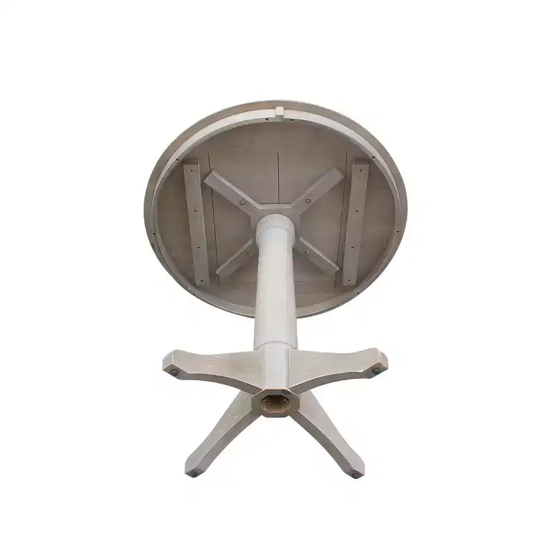 Table sur pied Stacy Round Top Chêne brun - International Concepts