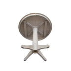 Table sur pied Stacy Round Top Chêne brun - International Concepts