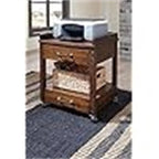Meuble de rangement pour imprimante de bureau industriel - 61 P x 56 L x 58 H cm