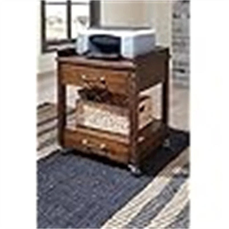 Meuble de rangement pour imprimante de bureau industriel - 61 P x 56 L x 58 H cm