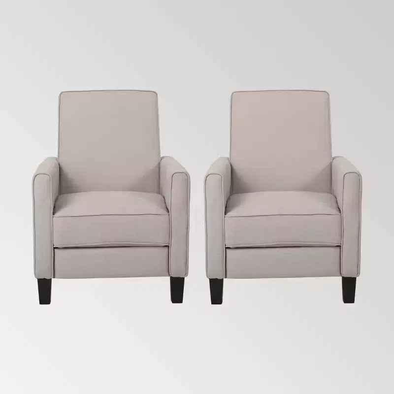 Lot de 2 fauteuils inclinables contemporains Darvis - Christopher Knight Home