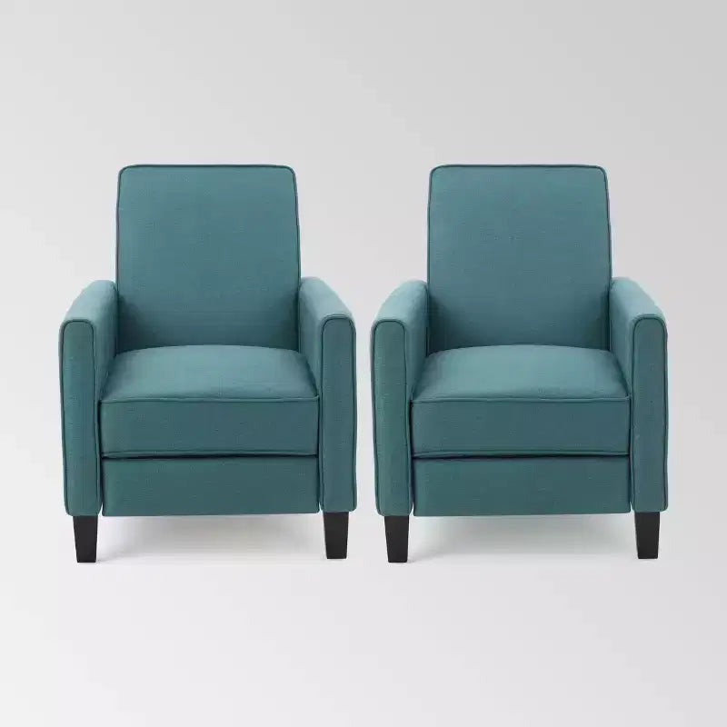 Lot de 2 fauteuils inclinables contemporains Darvis - Christopher Knight Home