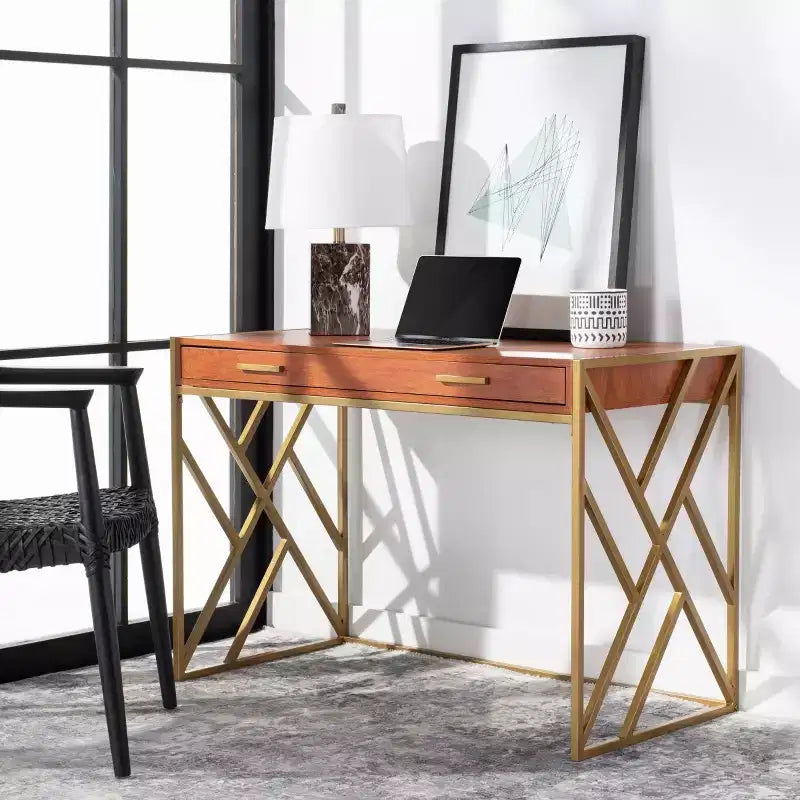Bureau 1 tiroir Elaine - DSK2201 - Safavieh
