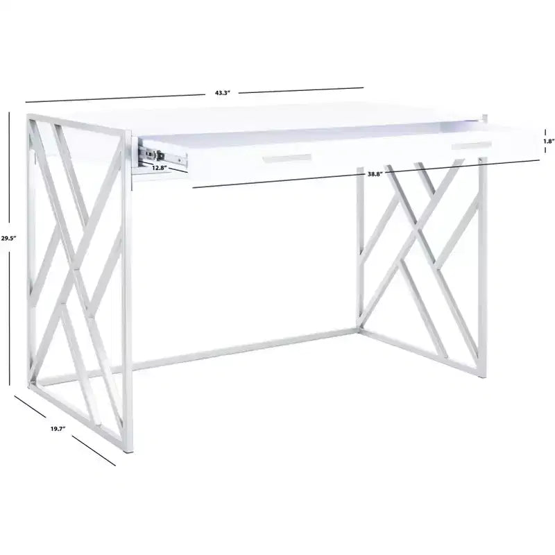 Bureau 1 tiroir Elaine - DSK2201 - Safavieh