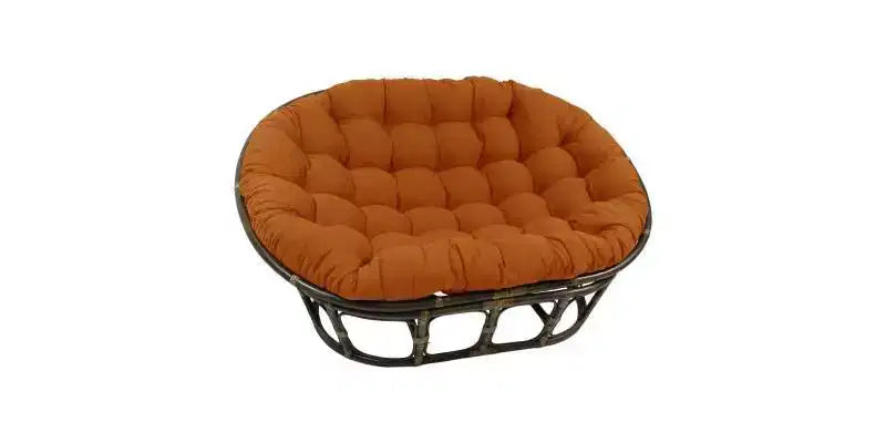 Papasan double 63x45 avec coussin en sergé - International Caravan