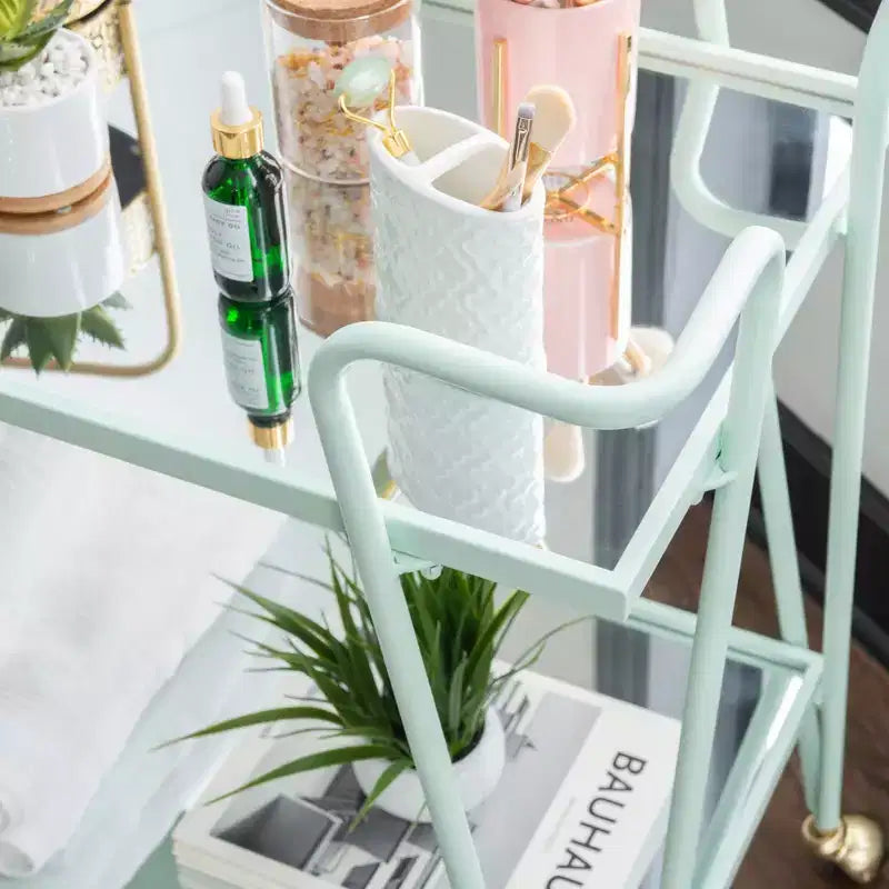 Chariot de bar Mid-Century Modern - Linon
