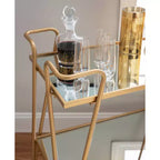Chariot de bar Mid-Century Modern - Linon