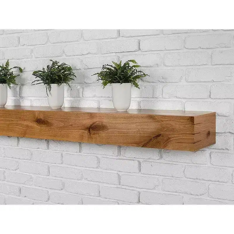 Mantels Direct Wallace - Tablette de cheminée flottante en bois