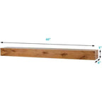 Mantels Direct Wallace - Tablette de cheminée flottante en bois