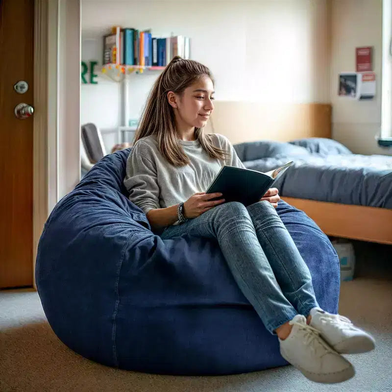 Flash Furniture Pouf surdimensionné pour enfants et adultes